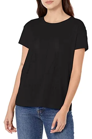 Armani Exchange Damen Burnout Icon Logo Tee T-Shirt, , L