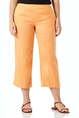 QS by s.Oliver Hose Wide Leg,40,Orange