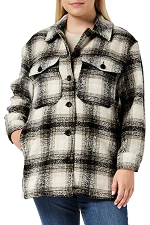 ONLY ONLALLISON Check Wool Shacket CC OTW