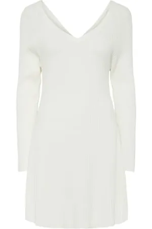 Pieces® PCPRISTA LS V-Neck Knit Dress BC