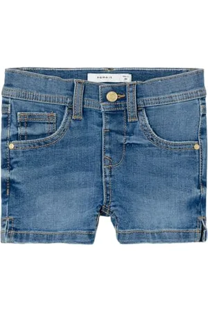NAME IT Nmfsalli Slim DNM Shorts 9759-Ic Tb