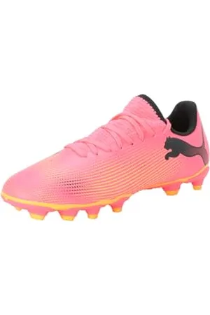 PUMA Soccer Shoe Unisex Kinder, Sunset Glow Black Sun Stream, 28 EU