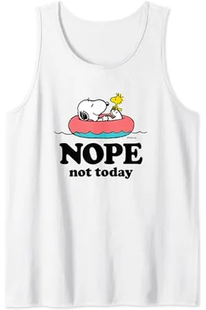 Peanuts Snoopy Nope Not Today Tank Top
