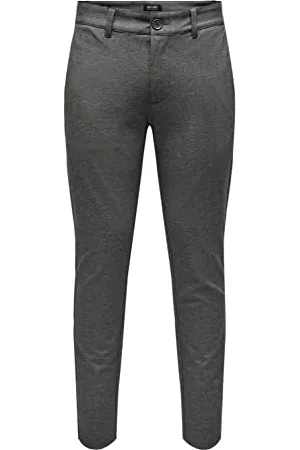 Only & Sons Herren Onsmark Melange 4455 Pant Hose, , 32W / 34L EU