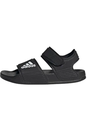 adidas Adilette Sandals RUTSCHEN, Core Black/Cloud White/Core Black, 30.5 EU