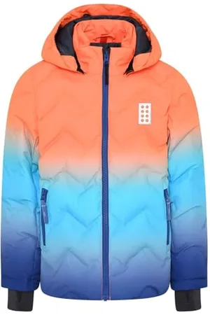 KABOOKI Unisex Lego Wear Jungen Winterjacke 3.000 Wassersäule inkl. Schneefang LWJested 709 Thermojacke, , 158
