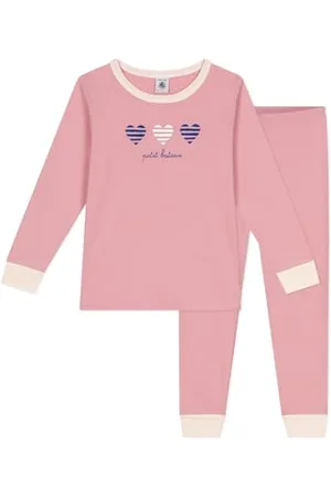 Petit Bateau Mädchen A0CLP Schlafstrampler, , 5 Jahre