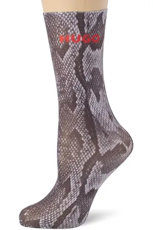 HUGO BOSS Damen Rs Python Cc W Regular Socks, , 39-42