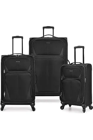 U.S. Traveler Aviron Bay Erweiterbares Softside-Gepäck mit Spinnrollen, , 2 Piece Luggage, Aviron Bay Erweiterbares Softside-Gepäck mit Spinnrollen