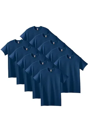 Gildan Uni-Erwachsene Heavy Cotton, Style G5000, Multipack T-Shirt, , 4X-Groß