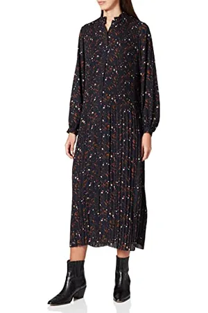 SELECTED Damen SLFJOSIE LS Ankle Shirt Dress EX Kleid, , 40