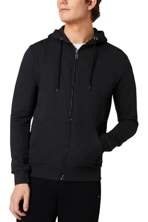 FM London Hoodie mit Reißverschluss für Herren - Kapuzenpullover mit Reißverschluss Ideal für Freizeit und Sportbekleidung