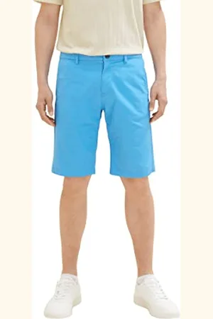 TOM TAILOR Herren 1035037 Slim Chino Bermuda Shorts mit Stretch, , 31
