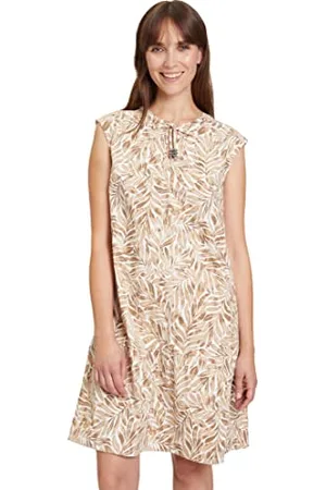 Betty & Co Damen 1408/3221 Kleid Kurz ohne Arm, , 46