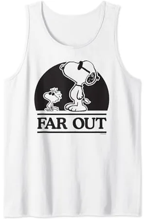 Peanuts Woodstock 50th Anniversary Far Out Snoopy Tank Top