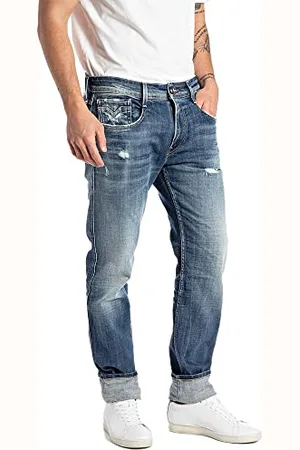 Replay Herren Anbass Aged Jeans, , 3434