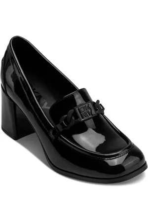 DKNY Damen PRELLA Pump Loafer, Black, 39.5 EU