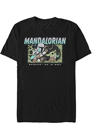 STAR WARS Unisex Macaroon Chase Organic Short Sleeve T-Shirt, , M