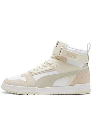 PUMA Unisex RBD Game SD Sneaker, White-Desert Dust-Alpine Snow, 37 EU