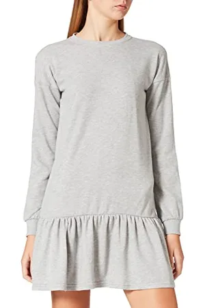 Noisy May Damen NMNERO L/S Sweat Dress Kleid, , S