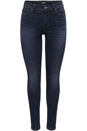 ONLY Damen Jeans ONLWAUW BJ581 Skinny Fit - Blau - XS S M L XL, Größe:S/30, Farbvariante: 15272480