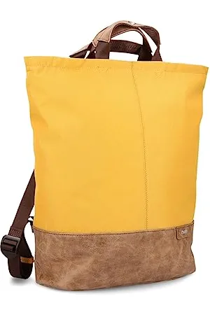 Zwei OLLI Rucksack OR140 yellow