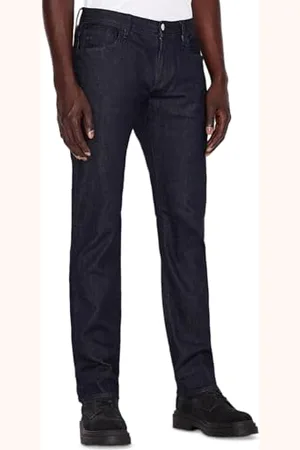Armani Exchange Herren 5 Pocket Slim Dark Rinse Jeans, , 52