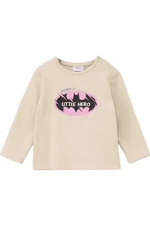 QS by s.Oliver Langarmshirt mit Batman-Print
