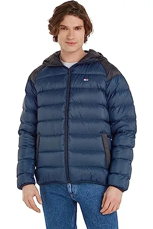 Tommy Hilfiger Herren Daunenjacke Light Winterjacke, (Twilight Navy), S