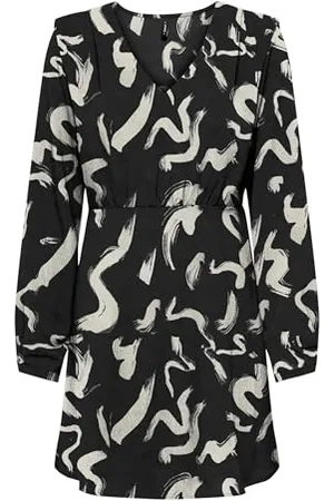 ONLY Damen Onlnova Life Elite L/S Monica Dress Kleid, , X-Small