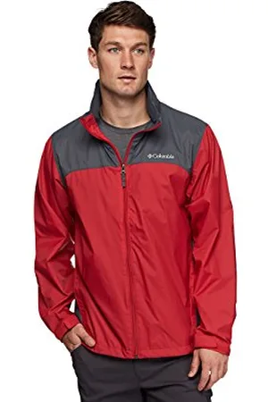 Columbia Herren Glennaker Regenjacke Lake, rot, XXL