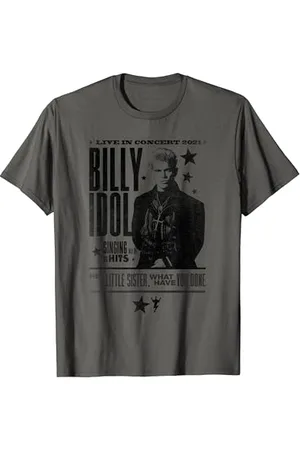 Billy Idol Live In Concert T-Shirt S Klassisch Erwachsener Musik T-Shirt