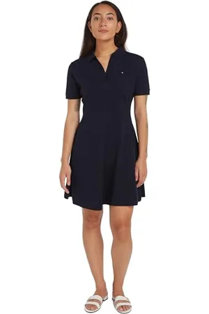 Tommy Hilfiger Damen Polokleid Kurzarm, , XXS