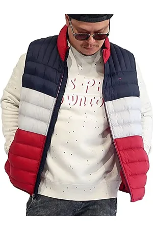 Tommy Hilfiger Herren Lightweight Packable Puffer Vest Daunenweste, , XL