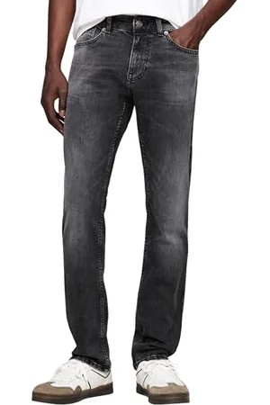 Tommy Hilfiger Herren Jeans Hose Scanton Slim Fit Stretch, Schwarz ( Black), 36W/36L