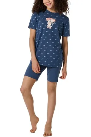 Schiesser Mädchen Schlafanzug kurz-Horse World Pyjamaset, , 128