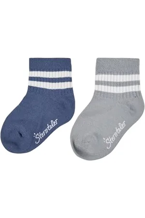 Sterntaler Erstlingssocken 3er Pack uni - weiche Baby Socken mit Umschlag - hautsympathische Neugeborenen Socken mit hohem Baumwollanteil - Unisex Strümpfe einfarbig, , Größe 0