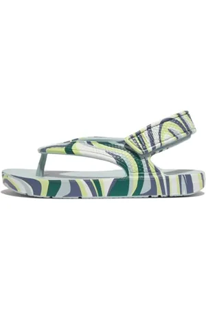 FitFlop IQUSHION Kids Toddler Swirly Ergonomic FLIP-Flops Sandale, Blue