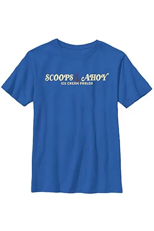 Stranger Things Scoops Ahoy YTH Crew neck Royal blue 140