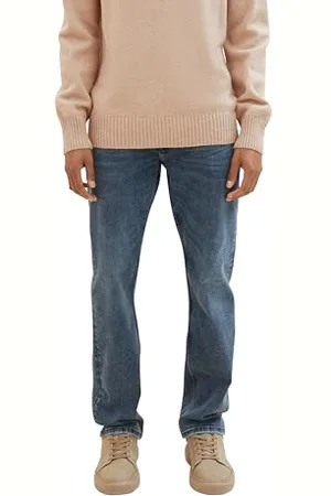 TOM TAILOR Herren Marvin Straight Jeans mit Stretch, , 30/30