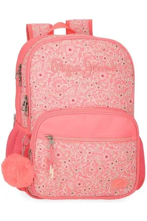 Pepe Jeans Nahid Schulrucksack mit Doppelfach, , 30 x 40 x 12 cm, Polyester, von Joumma Bags, , 30x40x12 cms, Schulrucksack mit zwei Fächern