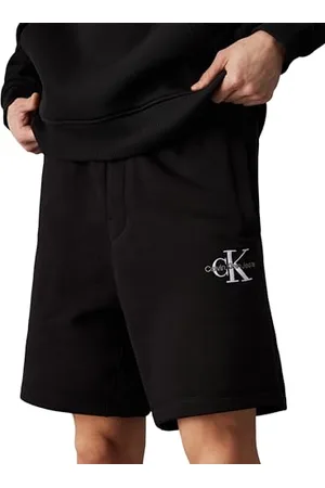 Calvin Klein Jeans Herren Sweatshorts Monologo Short Taillenbund, , XXS