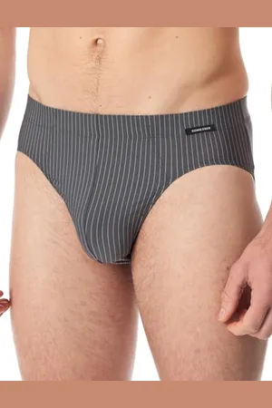 Schiesser Herren Mikrofaser Weiches Bündchen-Nachtschwärmer Slip, , L (2er Pack)