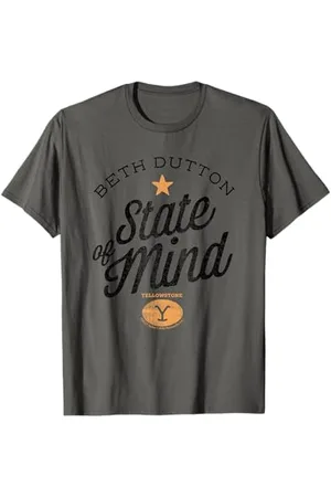 Yellowstone T-Shirt Beth Dutton Geisteszustand, Unisex-Erwachsene, , S