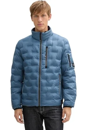 TOM TAILOR Hybrid Weste mit abnehmbarer Kapuze, Black, M