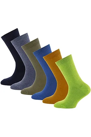 Ewers 6er Pack Uni Socken, einfarbige Söckchen für Mädchen und Jungen, Baumwolle, MADE IN EUROPE, Mädchensocken Jungensocken Kindersocken, Größe 17-18, bunte Auswahl