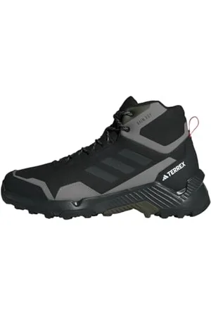 adidas Herren Eastrail 2.0 Mid RAIN.RDY Waterproof Hiking Shoes Wanderschuhe, Core Black/Carbon/Charcoal Grey, 39 1/3 EU
