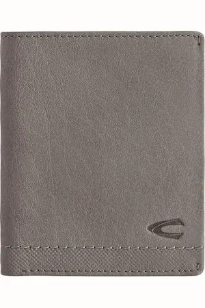 Camel Active Nimbus Herren Geldbörse Hochformat RFID Leder Mittelgroß Grau