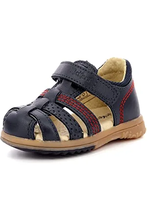 Kickers Platiback Sandalen, Blau (Marine 10), 25 EU