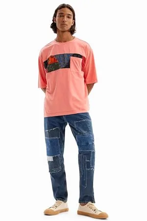 Desigual TS_Lucas, 7019 Coral, M